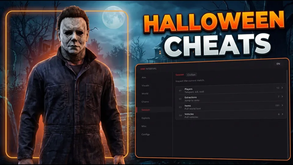 I Tested REAL Halloween The Game CHEATS...